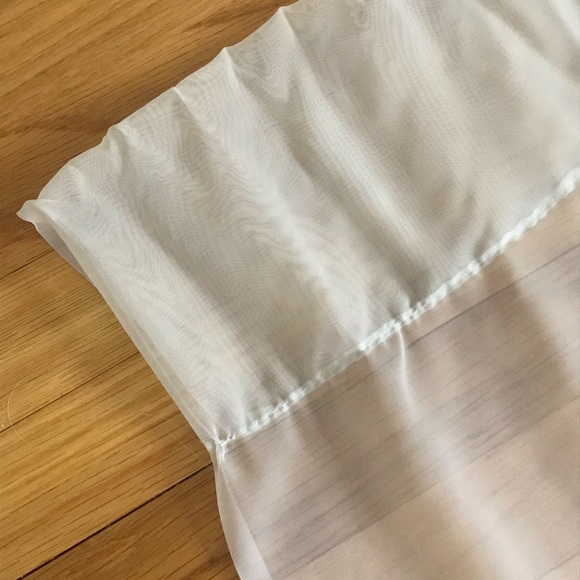 63” Seafoam Sheer Rod-Pocket Panel - Picture 5 of 6